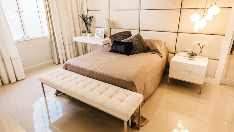 Proyectos cozy modern bedroom